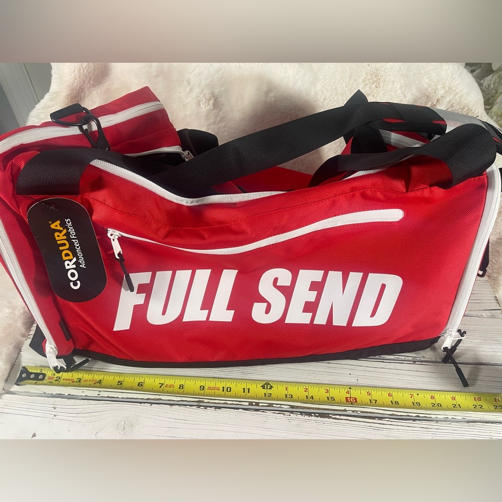 NEW FAST‎ SHIP Full Send x Nelk Boys Original NWT Duffel GYM Bag 2020-2021